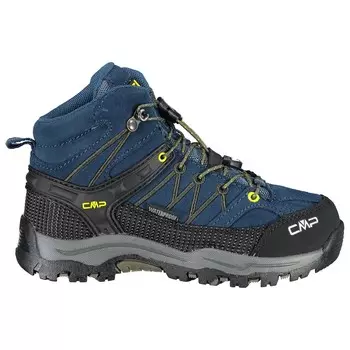 Ботинки для прогулки Cmp Kid's Rigel Mid Trekking Shoes Waterproof, цвет Blue Ink/Yellow