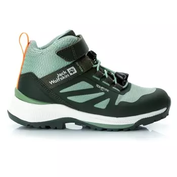 Ботинки для прогулки Jack Wolfskin Kid's Vili Hiker Texapore Mid, цвет Mint Leaf