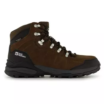 Ботинки для прогулки Jack Wolfskin Refugio Texapore Mid, цвет Brown/Phantom