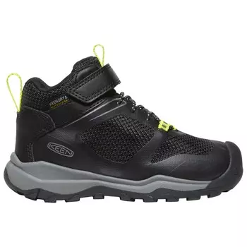 Ботинки для прогулки Keen Kid's Wanduro Mid WP, цвет Black/Silver
