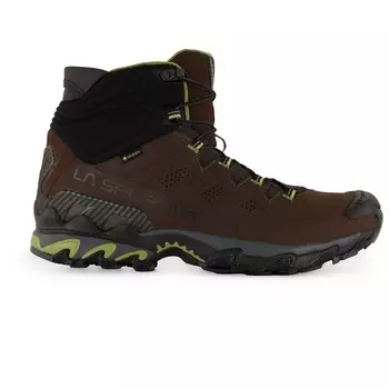 Ботинки для прогулки La Sportiva Ultra Raptor II Mid Leather Wide GTX, цвет Chocolate/Cedar