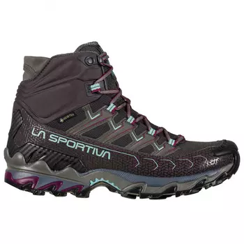Ботинки для прогулки La Sportiva Women's Ultra Raptor II Mid GTX, цвет Carbon/Iceberg