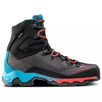 Ботинки для прогулки La Sportiva Women's Aequilibrium Trek GTX, цвет Carbon/Malibu Blue