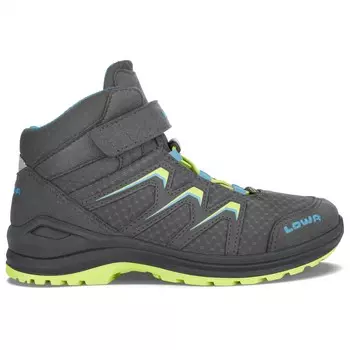 Ботинки для прогулки Lowa Kid's Maddox GTX MID Junior, цвет Graphite/Lime