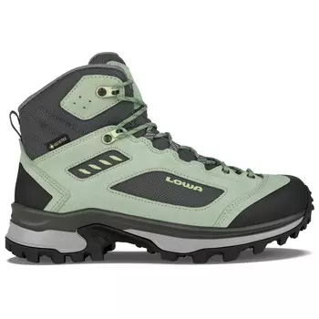 Ботинки для прогулки Lowa Women's Corvara GTX Mid, цвет Patinagreen/Grey
