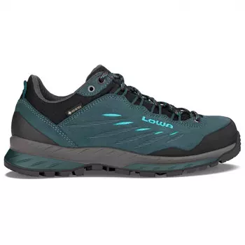 Ботинки для прогулки Lowa Women's Delago GTX LO, цвет Petrol/Aquamarine