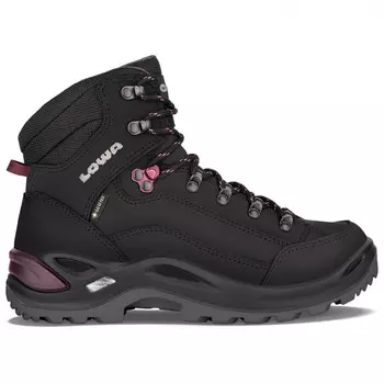 Ботинки для прогулки Lowa Women's Renegade GTX MID, цвет Black/Prune