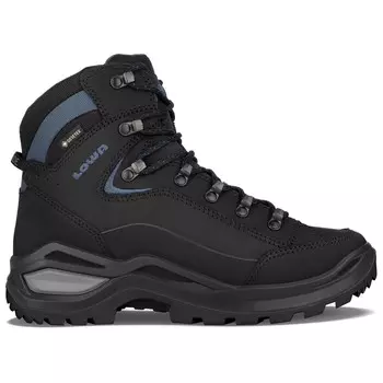 Ботинки для прогулки Lowa Women's Renegade Evo GTX Mid, цвет Black/Blue