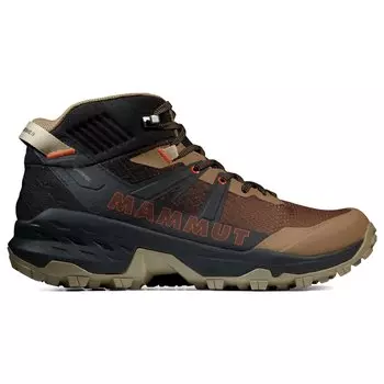 Ботинки для прогулки Mammut Sertig II Mid GTX, цвет Black/Dark Sand