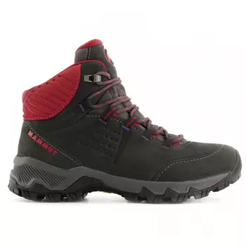 Ботинки для прогулки Mammut Women's Nova IV Mid GTX, цвет Black/Blood Red