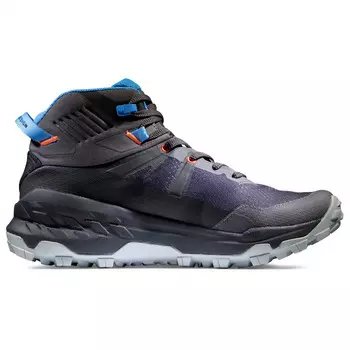 Ботинки для прогулки Mammut Women's Sertig II Mid GTX, цвет Dark Titanium/Light Gentian