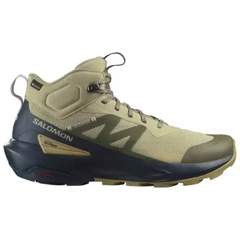 Ботинки для прогулки Salomon Elixir Activ Mid GTX, цвет Slate Green/Carbon/Glacier Gray