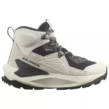 Ботинки для прогулки Salomon Women's Elixir Mid GTX, цвет Vanilla Ice/Phantom/Metal