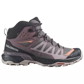 Ботинки для прогулки Salomon Women's X Ultra 360 Mid GTX, цвет Plum Kitten/Phantom/Cork