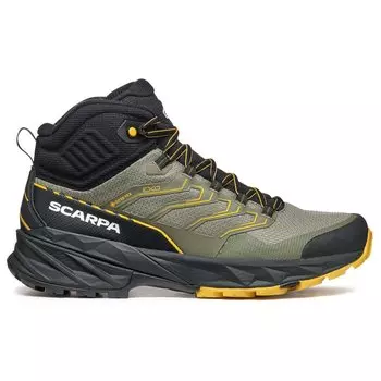 Ботинки для прогулки Scarpa Rush Mid 2 GTX, цвет Moss/Sulphur