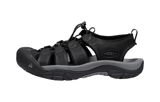 Ботинки для речного треккинга мужские черные/серые Keen