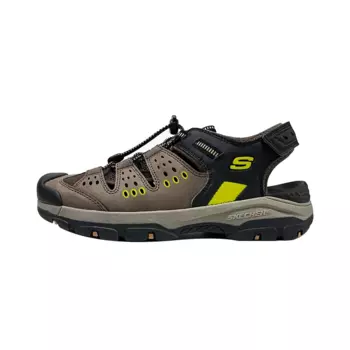 Ботинки для речного треккинга мужские коричневые/желтые Skechers