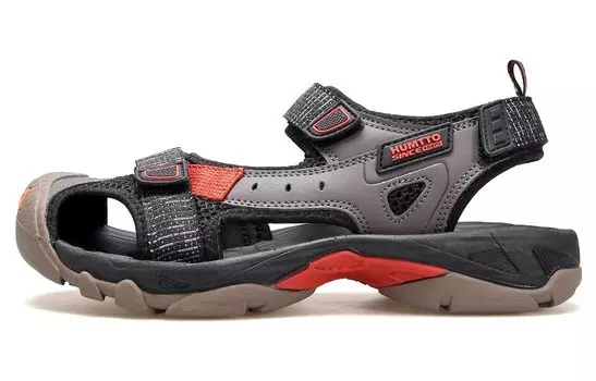 Ботинки для речного треккинга мужские серый/черный Humtto