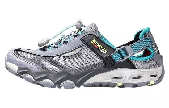 Ботинки для речного треккинга мужские сине-серый Humtto