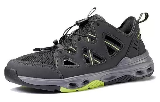 Ботинки для речного треккинга мужские темно-серые Decathlon