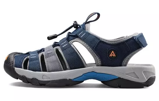 Ботинки для речного треккинга мужские темно-синий/серый Humtto