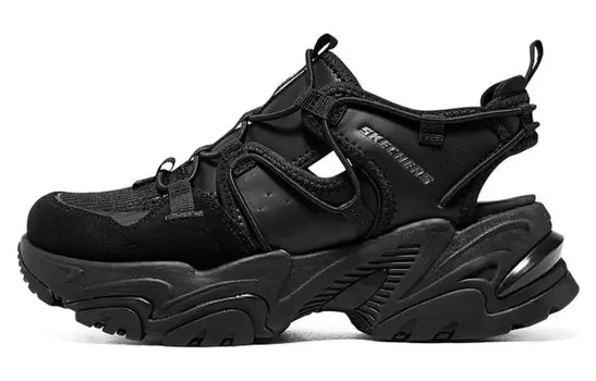 Ботинки для речного треккинга женские черные Skechers