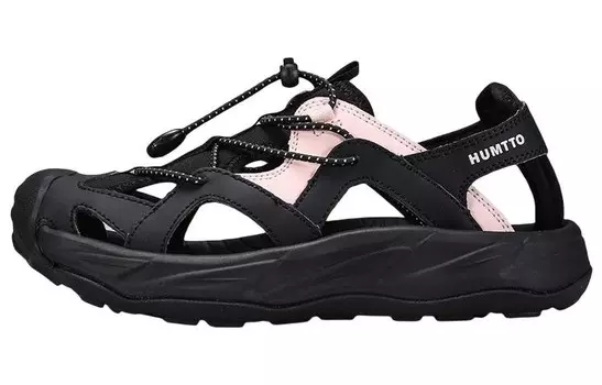 Ботинки для речного треккинга женские, черный/розовый Humtto
