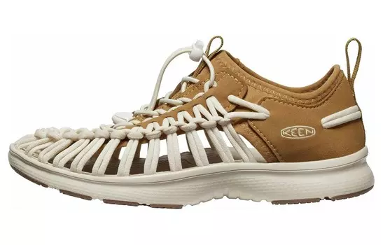 Ботинки для речного треккинга женские цвета охра-желтый/сафари-желтый Keen