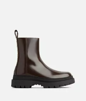 Ботинки для шоссейных дорог Bottega Veneta, черный/светло-розовый