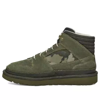 Ботинки для снегоступов highland sport hiker mid camo mid top sports green camouflage Ugg, зеленый