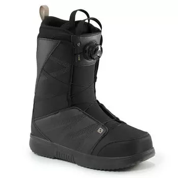 Ботинки для сноуборда мужские Allmountain Titan Boa с системой быстрой шнуровки черные SALOMON