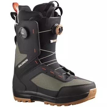 Ботинки для сноуборда Salomon Echo Dual Boa Wide 2023, зеленый