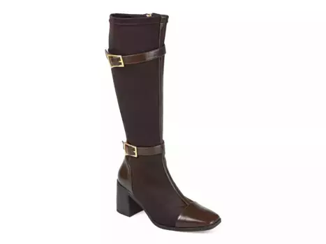 Ботинки для верховой езды Gaibree Wide Calf Journee, Dark Brown