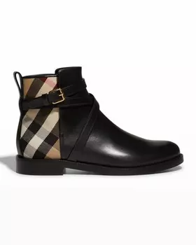 Ботинки до щиколотки в клетку Pryle Equestrian Burberry