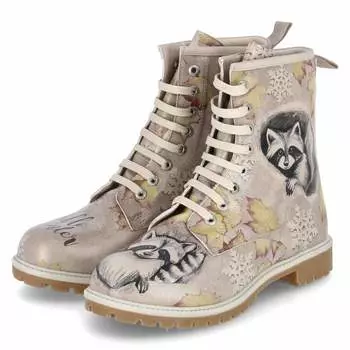 Ботинки Dogo Schnrstiefeletten RACCOON, бежевый