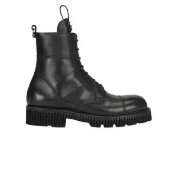 Ботинки Dolce & Gabbana Dolce & Gabbana Bernini Combat Boot Black, черный