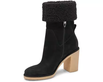 Ботинки Dolce Vita Caddie Plush, цвет Black Nubuck