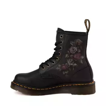 Ботинки Dr. Martens 1460 8-Eye Decayed Roses Boot, черный