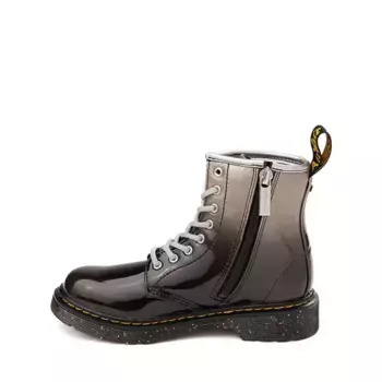 Ботинки Dr. Martens 1460 8-Eye Patent Boot, цвет Black/Silver Gradient