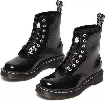 Ботинки Dr. Martens 1460 Jungle, цвет Black Patent
