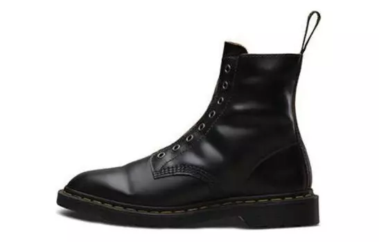 Ботинки Dr.Martens 1460 Laceless Martin Boots Couple Style Black