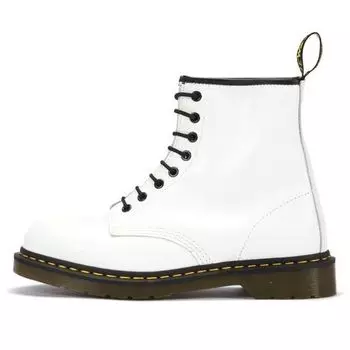 Ботинки Dr. Martens 1460 PASCAL Classic 8 High Top Martin boots Unisex White 10072100, белый