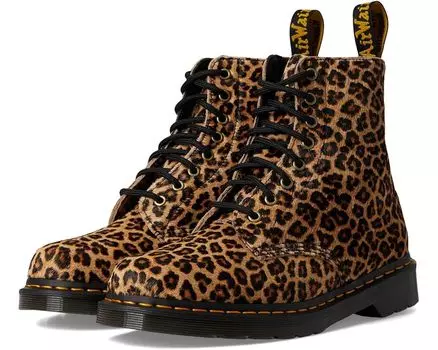Ботинки Dr. Martens 1460 Pascal, цвет Light Tan Mini Leopard Spot
