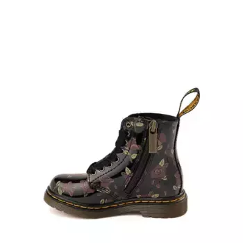 Ботинки Dr. Martens 1460 Pascal Patent Boot, цвет Black/Decayed Rose