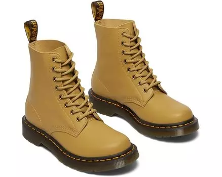 Ботинки Dr. Martens 1460 Pascal Virginia Leather Boots, цвет Mustard