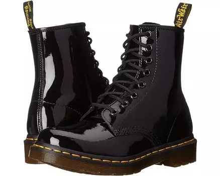 Ботинки Dr. Martens 1460 Women's Nappa Leather Lace Up Boots, черный