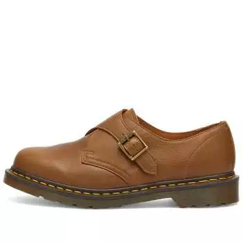 Ботинки Dr. Martens 1461 Monk, цвет Dark Tan