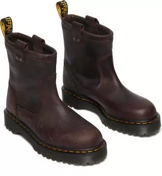 Ботинки Dr. Martens Anistone Lo Leather Boots, цвет Dark Brown