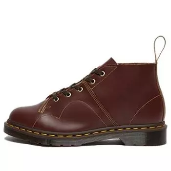 Ботинки Dr. Martens Church Smooth Leather Monkey Boots Dark Red 16054601