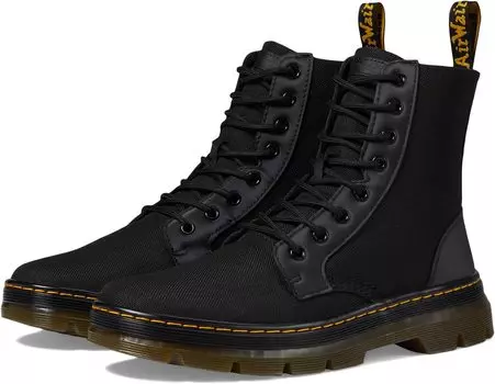 Ботинки Dr. Martens Combs Fold Down Boot, цвет Black Extra Tough Nylon/Rubbery